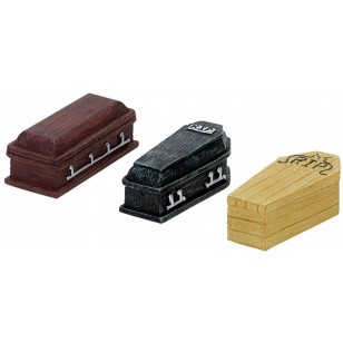 COFFINS, SET OF 3